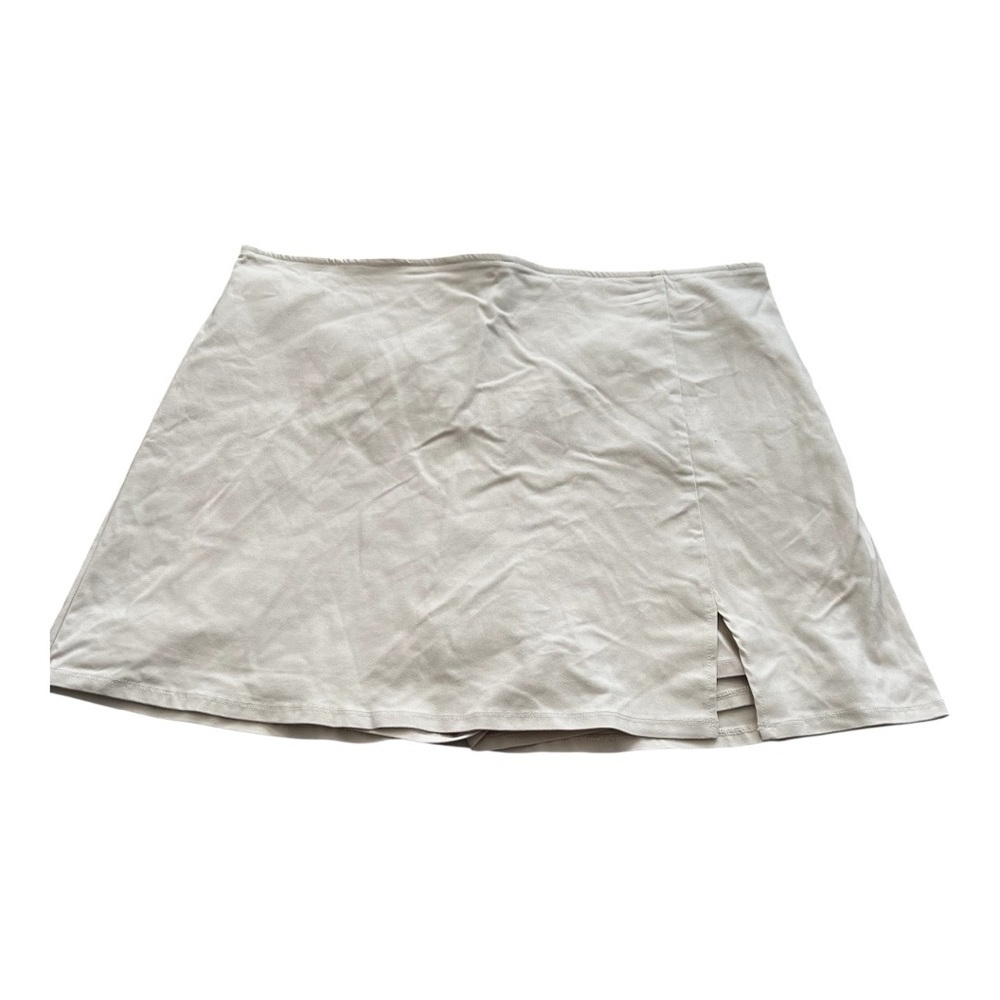 NWT wild fable Off- white Skort with Side Slit- XXL